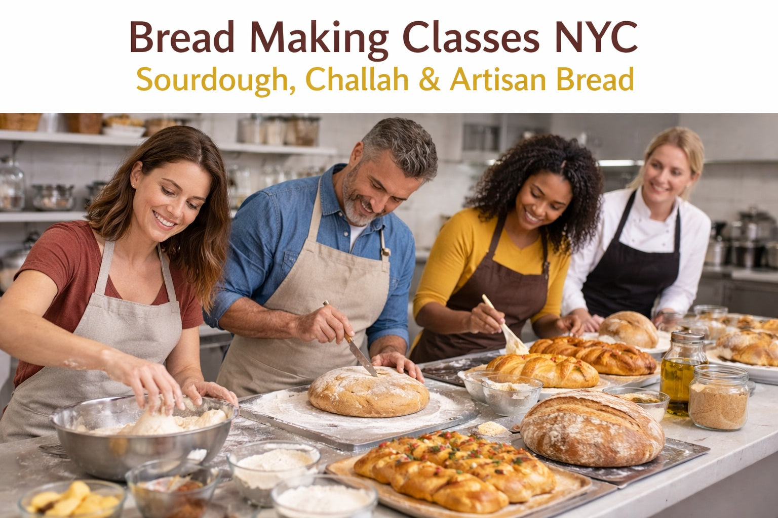 Bread Making Classes NYC | Learn Sourdough & Artisan Bread – NYCake Academy