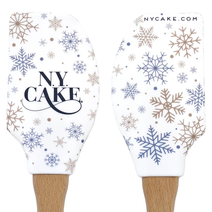 NY CAKE Snowflake Silicone Spatula