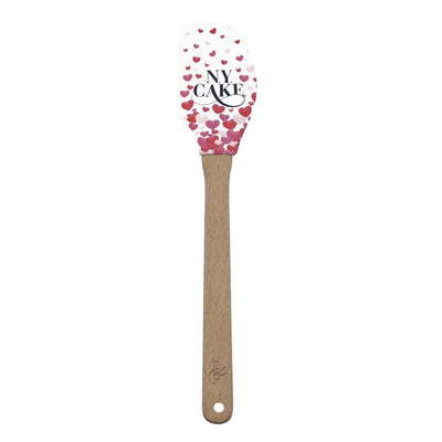 NY CAKE Hearts Silicone Spatula