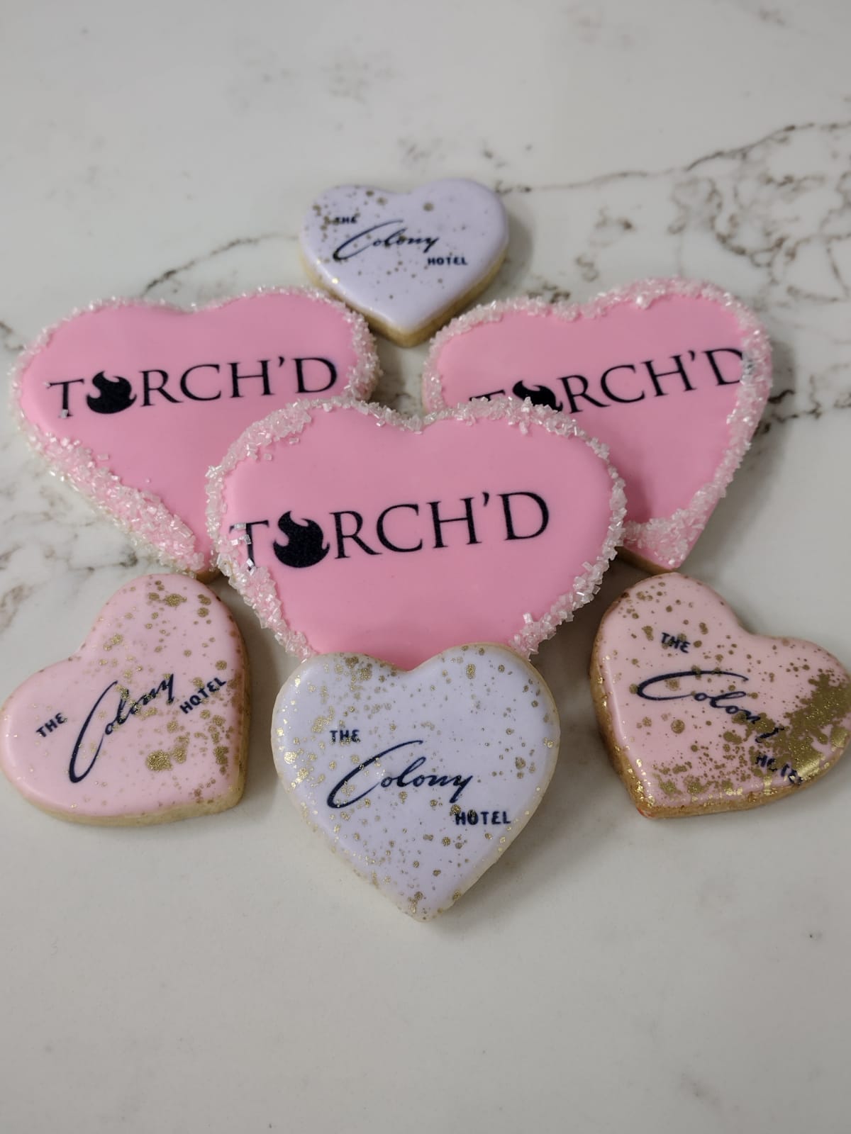 Custom Logo Cookies | Upload Your Artwork - NY Cake Academy | Professional Cake Decorating Classes For Everyone