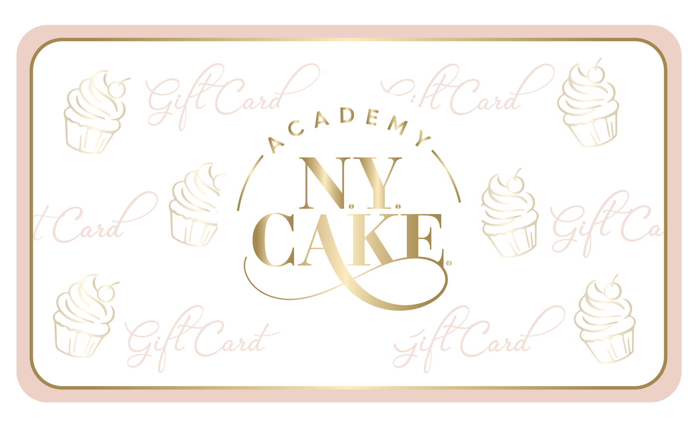 NY Cake Academy Gift Card - NY Cake Academy | Professional Cake Decorating Classes For Everyone
